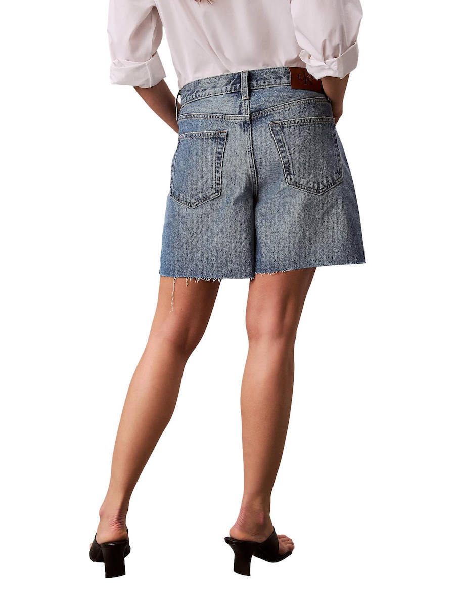 Γυναικεία 90s Τζιν Βερμούδα Μπλε Calvin Klein LV047F774G-XHJ