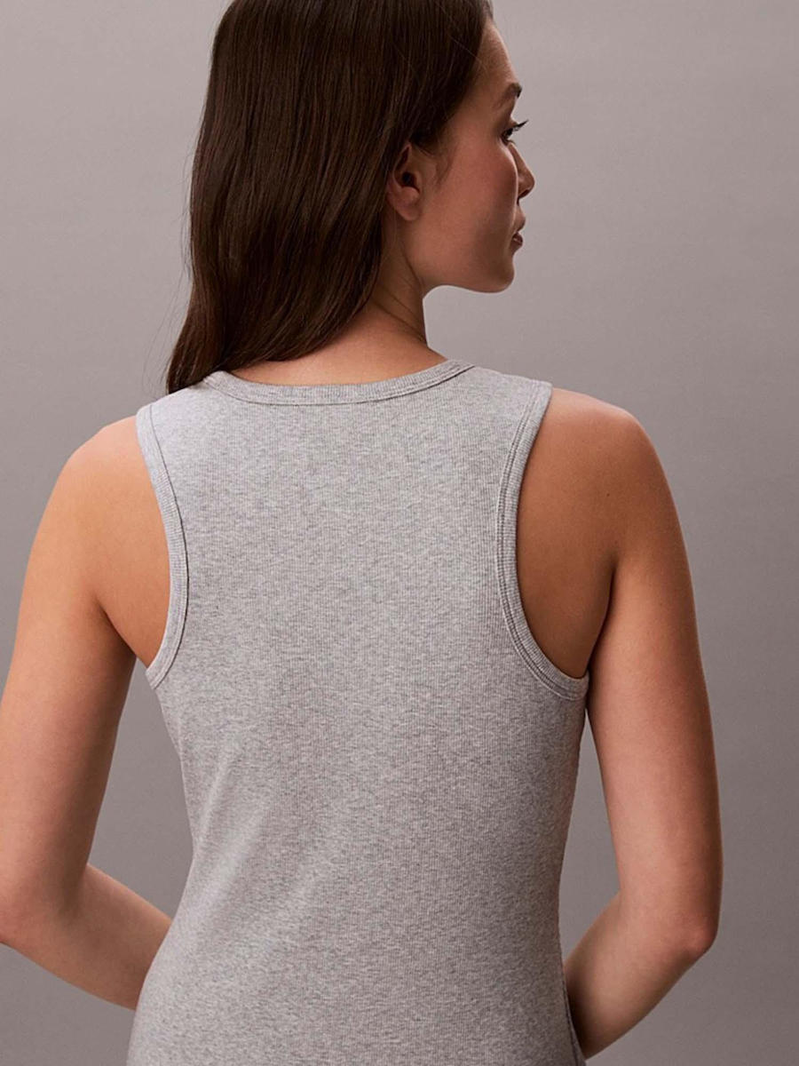 Γυναικείο Αμάνικο Φόρεμα Γκρι Calvin Klein LV047F242G-P79