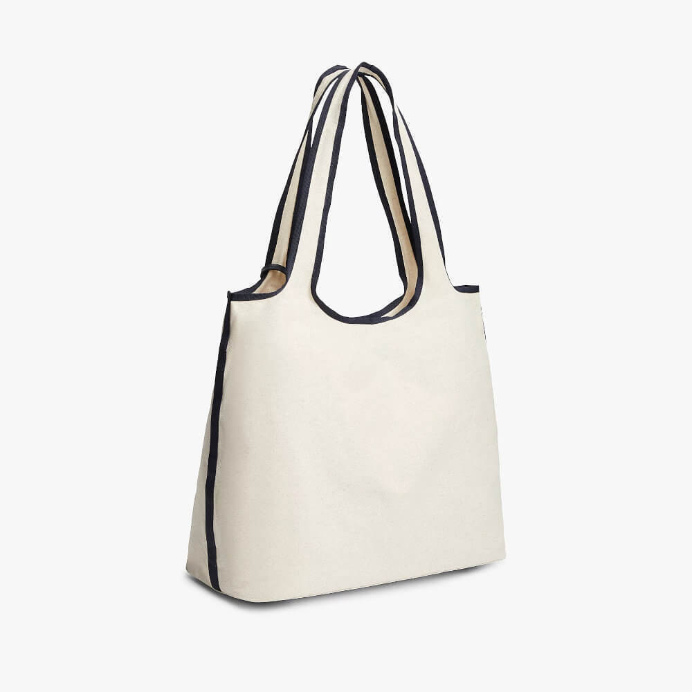 Γυναικεία TH Summer Tote Τσάντα Λευκή Tommy Hilfiger AW0AW18398-0K4