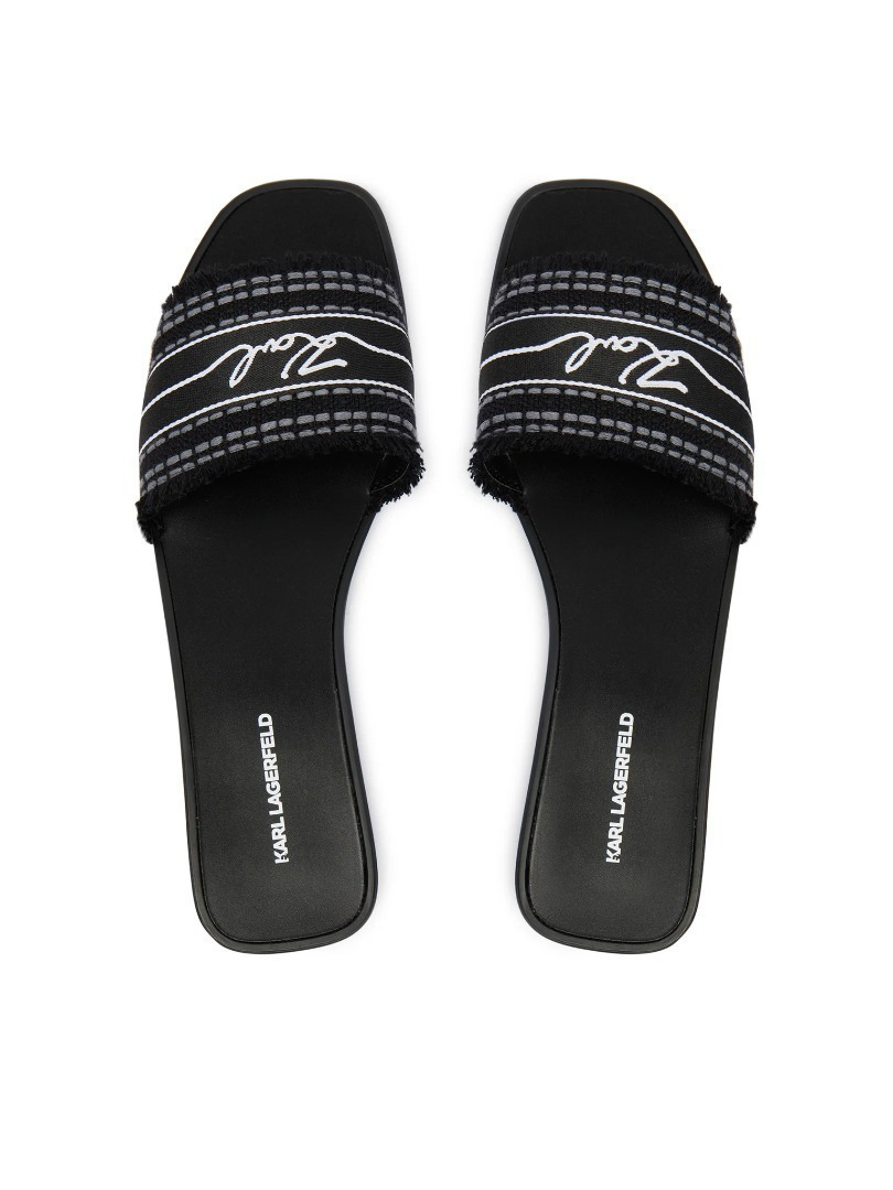 Γυναικείες Skoot III Παντόφλες Μαύρες Karl Lagerfeld KL80411C-B00-Black