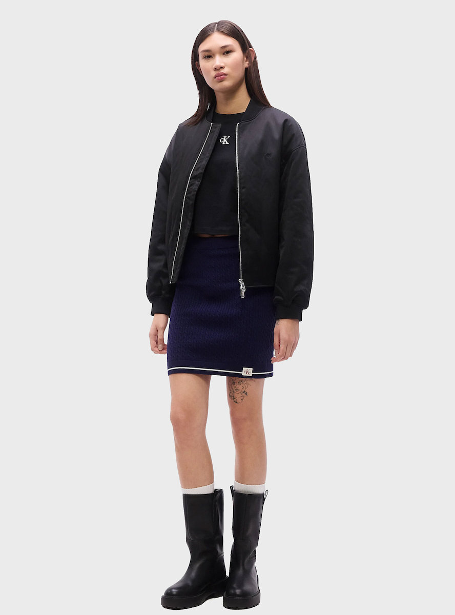 Γυναικεία Mini Φούστα Navy Μπλε Calvin Klein LV047F364G-9EI