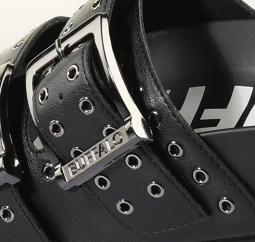 Γυναικεία Jane Σανδάλια Μαύρα Buffalo BUF1602316-BLACK