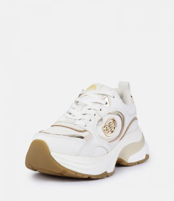 Γυναικεία Senta One Sneakers Λευκά Buffalo BUF1636710-WHITE/GOLD