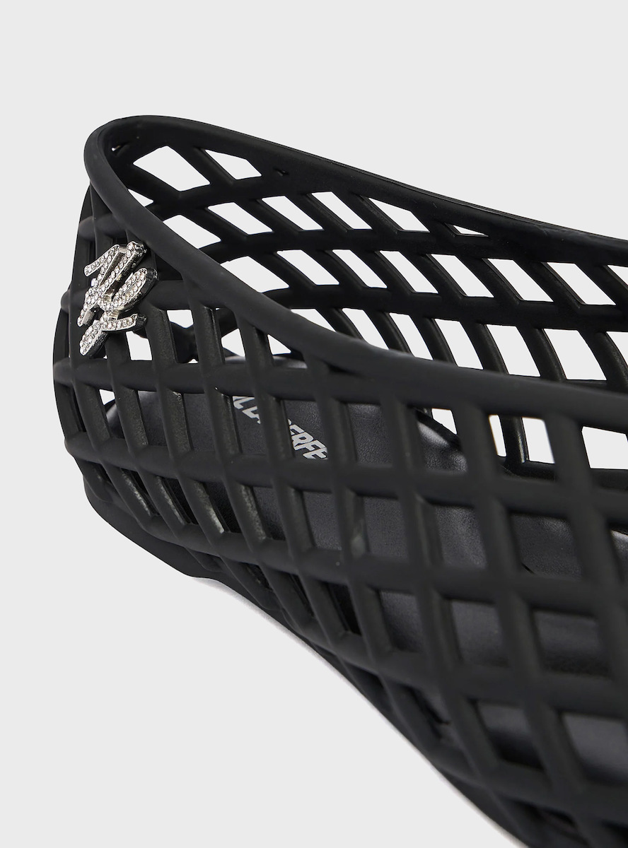 Γυναικείες Μπαλαρίνες Μαύρες Karl Lagerfeld KL80036-V00-Black