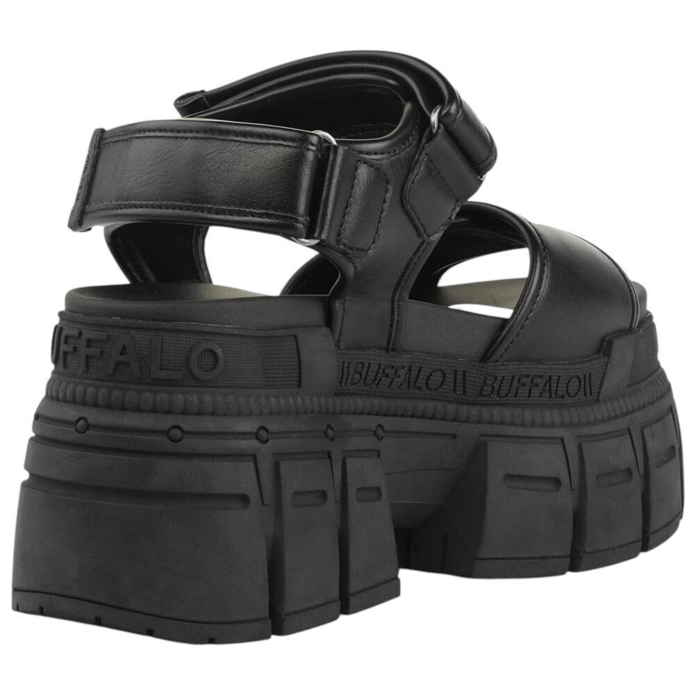 Γυναικεία Gospher Σανδάλια Μαύρα Buffalo BUF1602310-BLACK