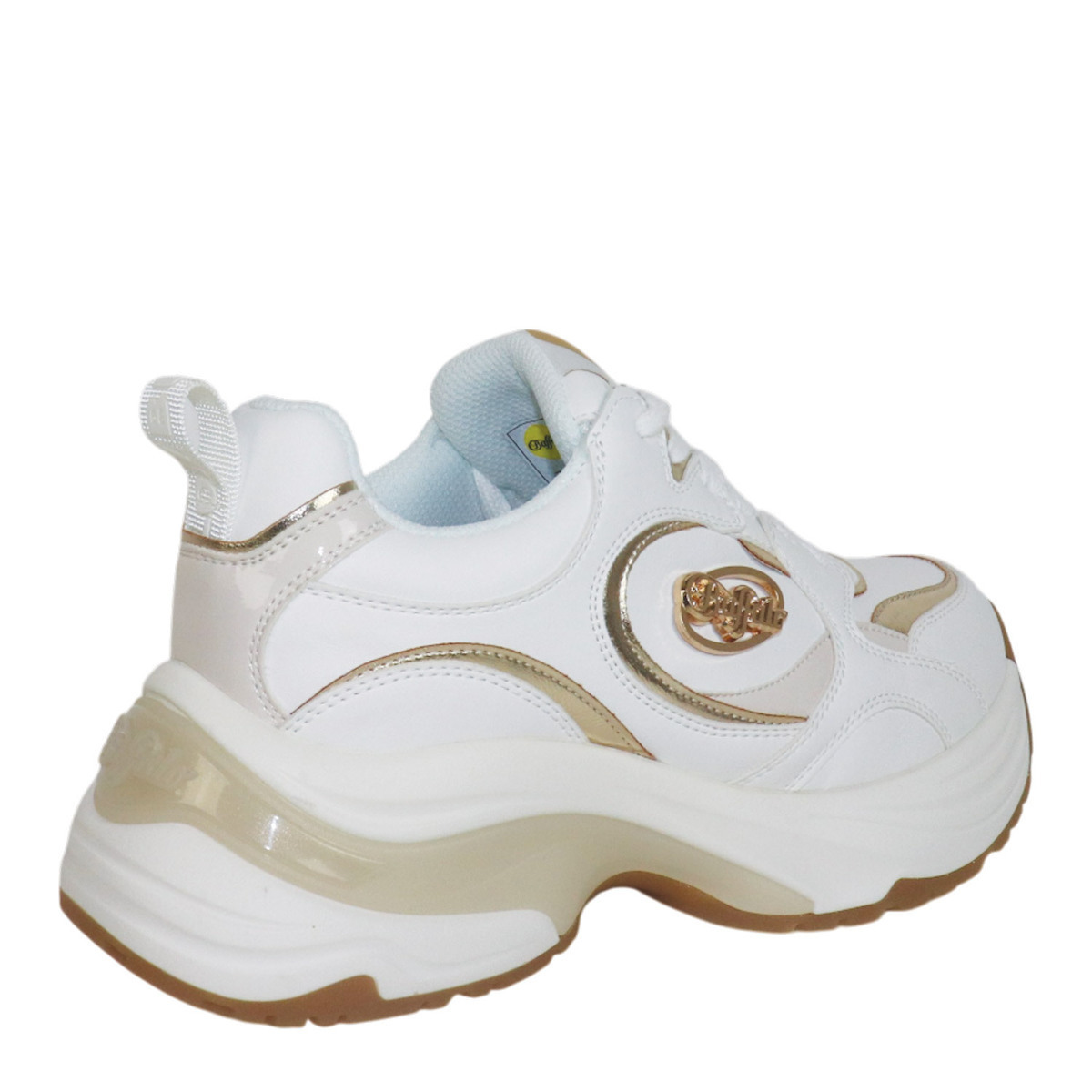 Γυναικεία Senta One Sneakers Λευκά Buffalo BUF1636710-WHITE/GOLD