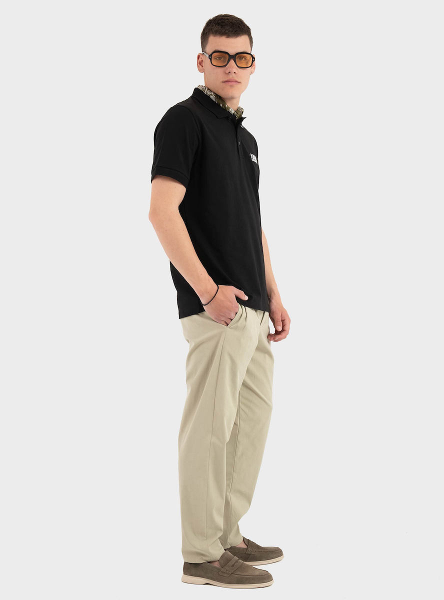 Ανδρικό Polo Μαύρο Karl Lagerfeld 745780 500235-990