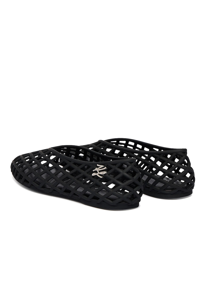 Γυναικείες Μπαλαρίνες Μαύρες Karl Lagerfeld KL80036-V00-Black