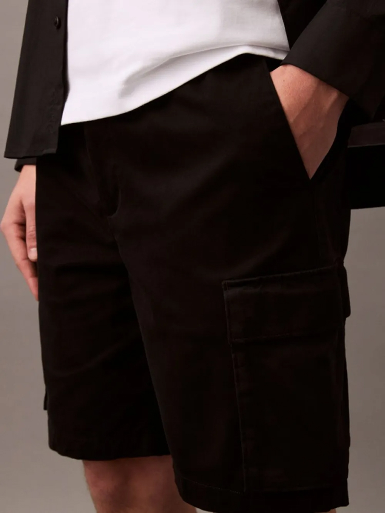 Ανδρική Cargo Βερμούδα Μαύρη Calvin Klein LV04RB618G-UB1
