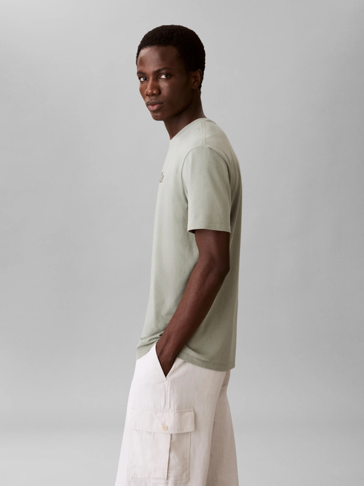 Ανδρικό T-shirt Φυστικί Calvin Klein LV04LF809G-PEZ