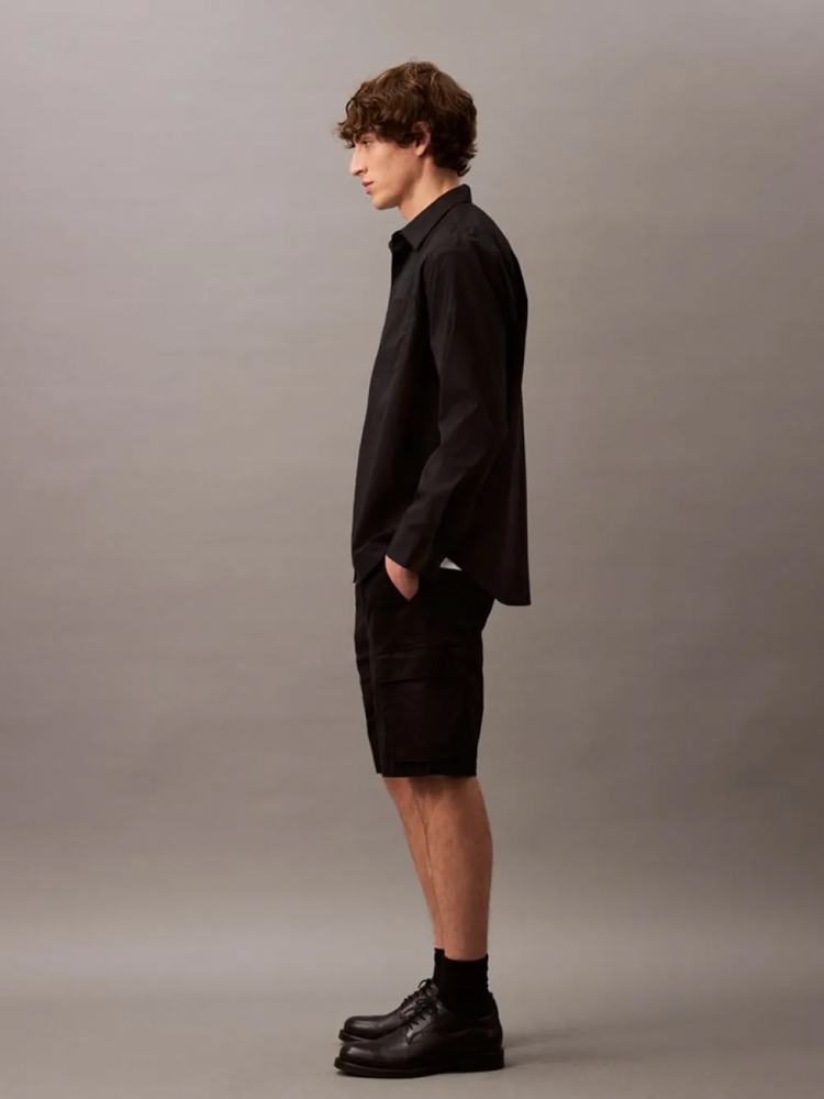 Ανδρική Cargo Βερμούδα Μαύρη Calvin Klein LV04RB618G-UB1