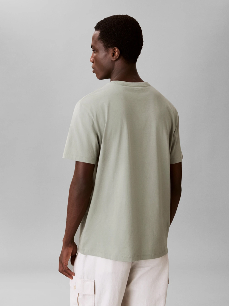 Ανδρικό T-shirt Φυστικί Calvin Klein LV04LF809G-PEZ