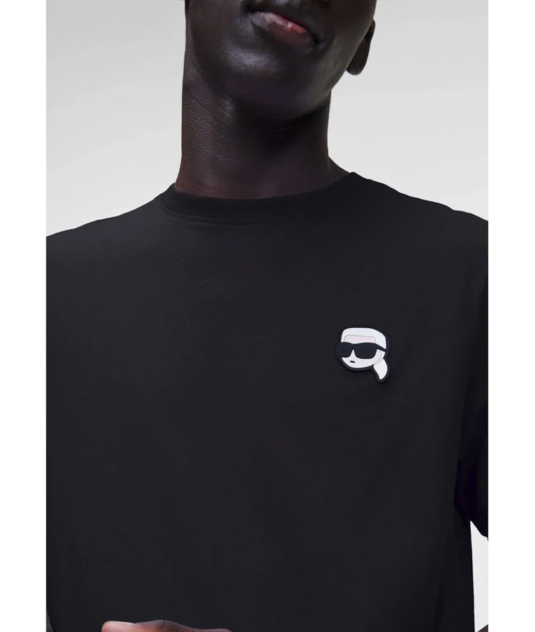 Ανδρικό T-shirt Μαύρο Karl Lagerfeld 755710 500224-990