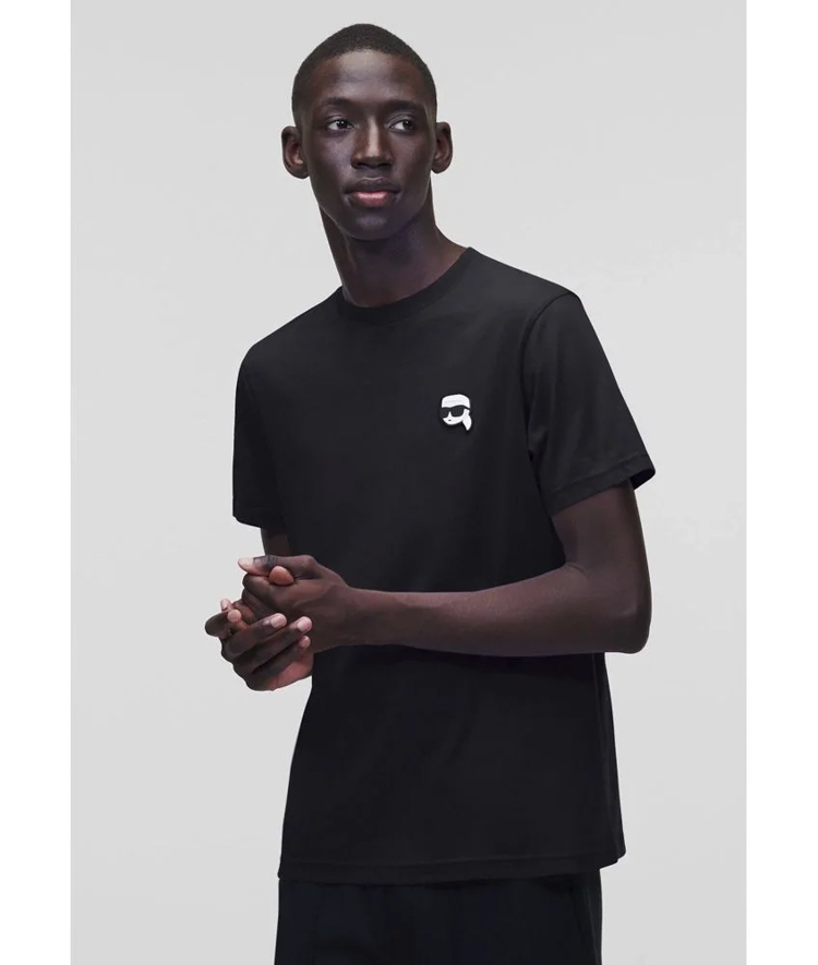 Ανδρικό T-shirt Μαύρο Karl Lagerfeld 755710 500224-990