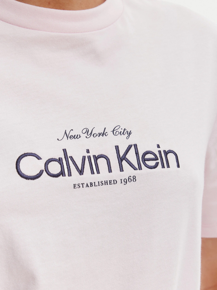 Γυναικείο T-shirt Ροζ Calvin Klein LV047F810G-8Z6