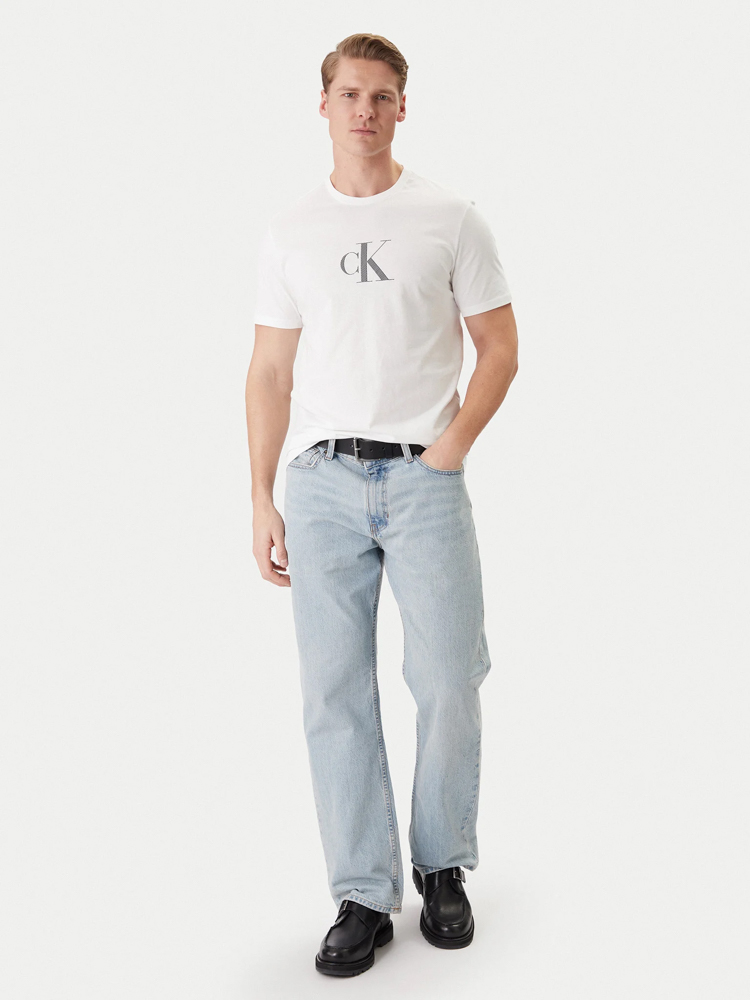 Ανδρικό T-shirt Λευκό Calvin Klein LV04RF853G-YAF