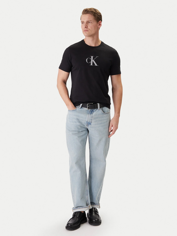 Ανδρικό T-shirt Μαύρο Calvin Klein LV04RF853G-UB1