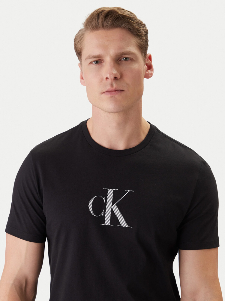 Ανδρικό T-shirt Μαύρο Calvin Klein LV04RF853G-UB1