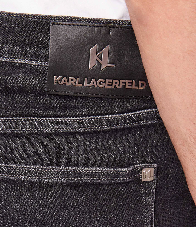 Ανδρικό Slim  Τζιν Γκρι Karl Lagerfeld 265506 500890-940