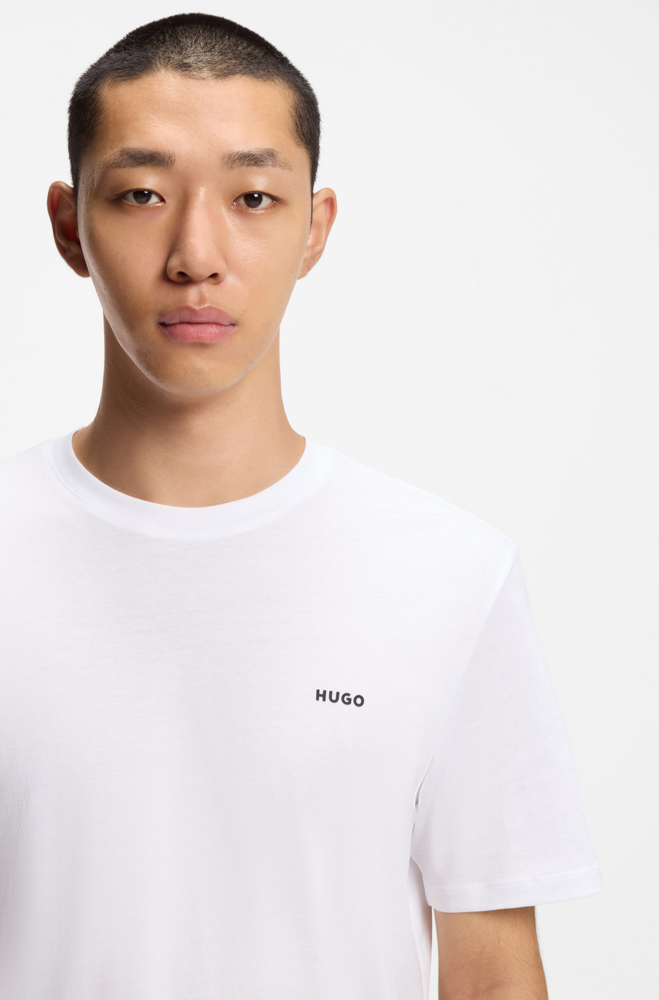 Ανδρικό Dero222 T-shirt Λευκό HUGO 50466158-100