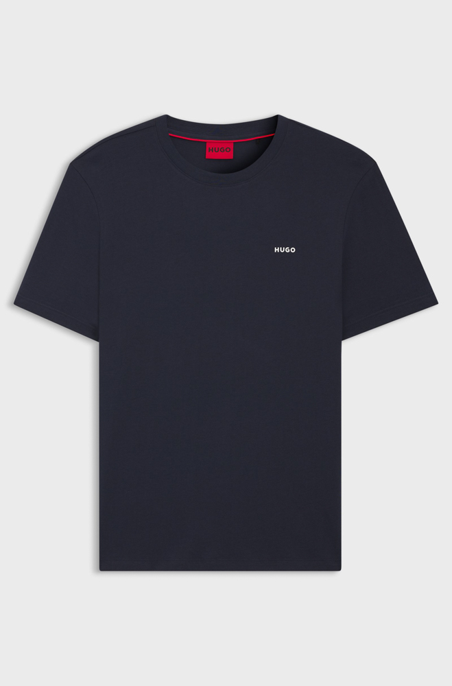 Ανδρικό Dero222 T-shirt Navy Μπλε HUGO 50466158-405