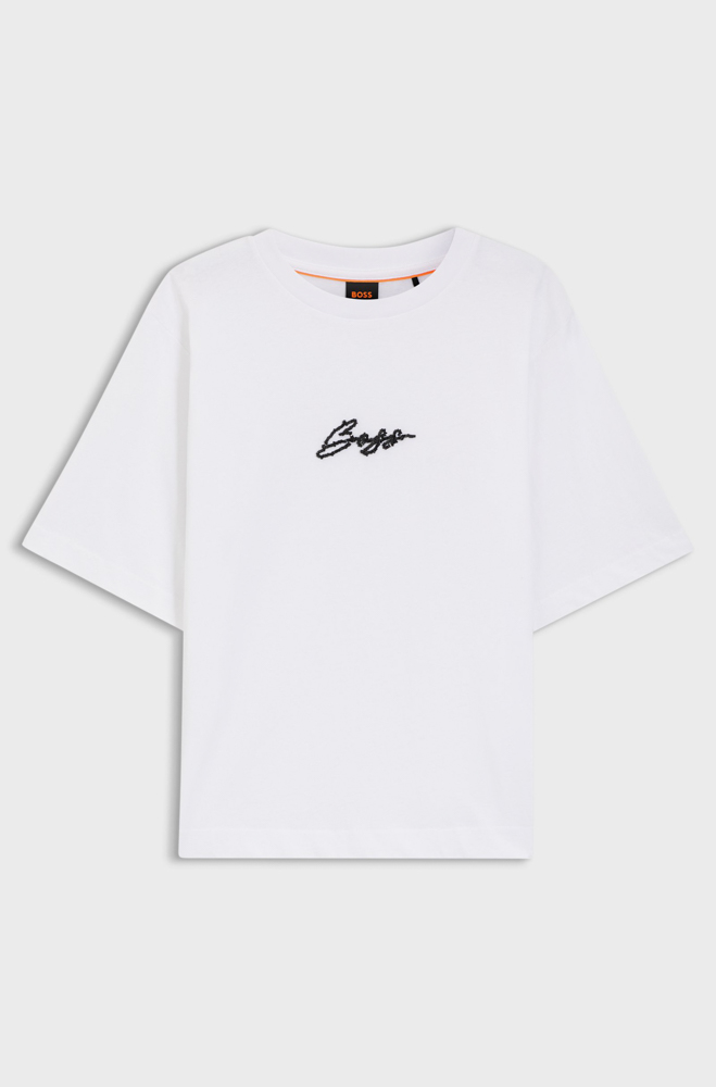 Γυναικείο C Eregular 2 T-shirt Λευκό BOSS 50559075-100