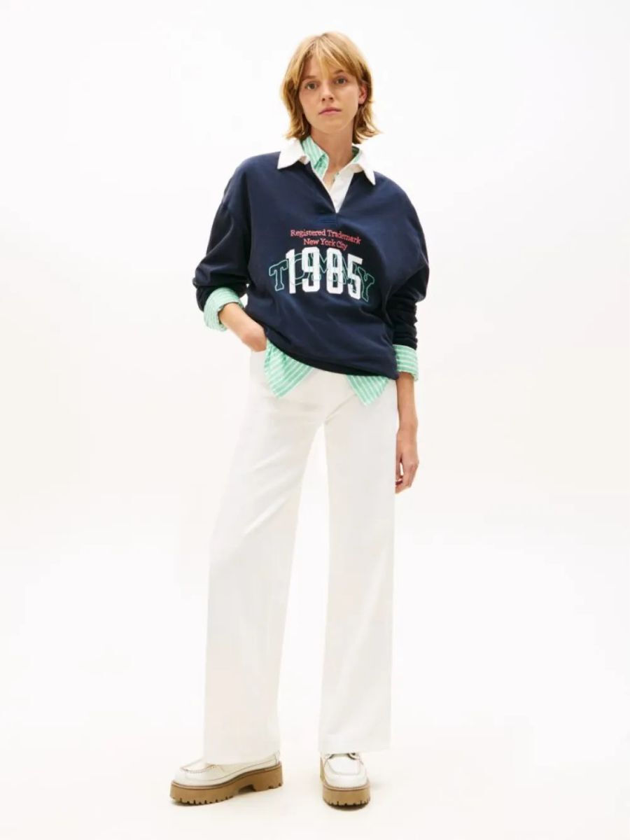 Γυναικείο Claire Τζιν Λευκό Tommy Jeans DW0DW22648-1D0