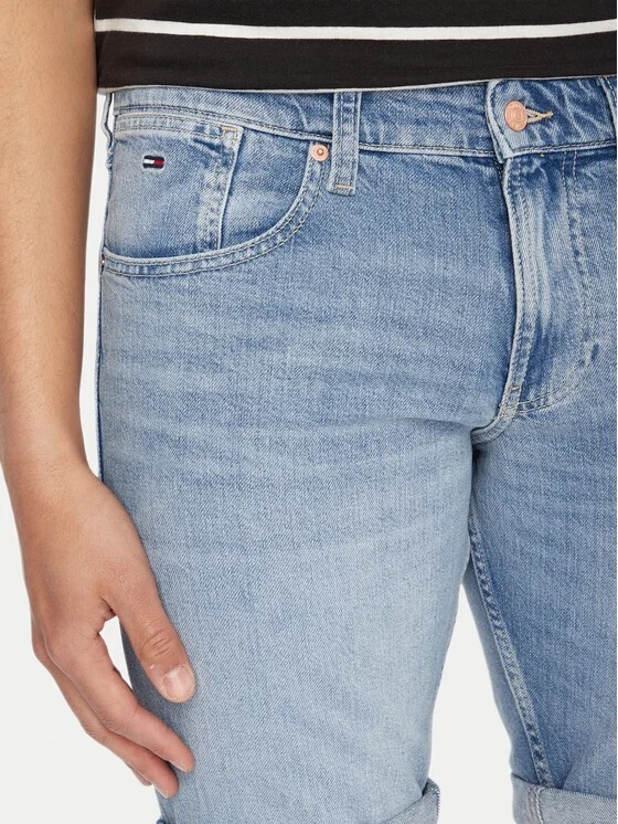 Ανδρική Τζιν Βερμούδα Μπλε Tommy Jeans DM0DM22979-1A5