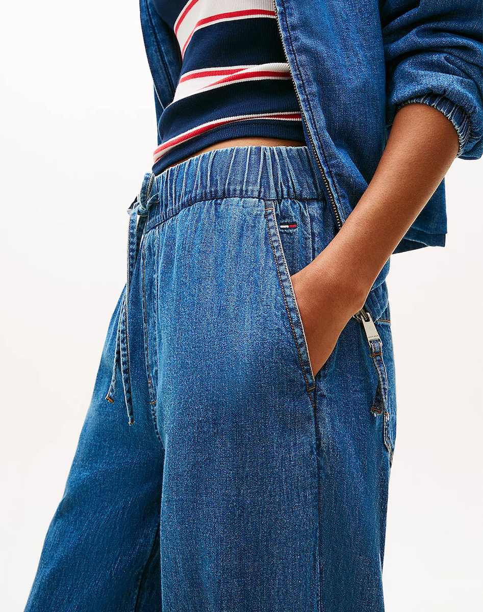 Γυναικείο Παντελόνι Μπλε Tommy Jeans DW0DW23008-1A5