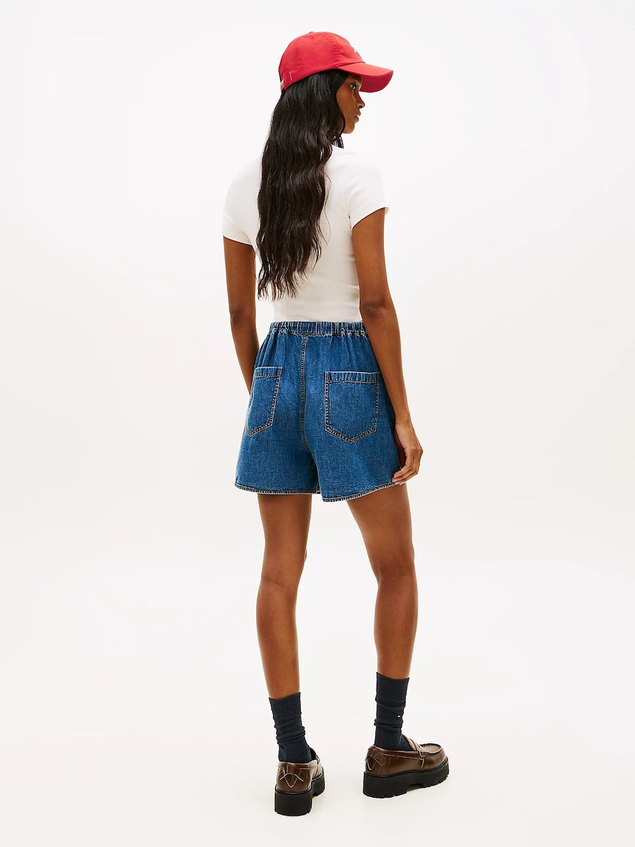 Γυναικείο Σορτς Μπλε Tommy Jeans DW0DW22270-1A5