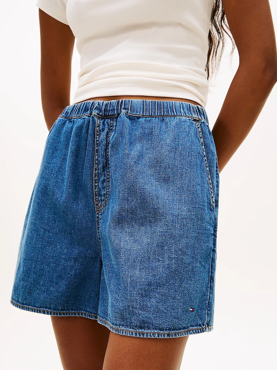 Γυναικείο Σορτς Μπλε Tommy Jeans DW0DW22270-1A5