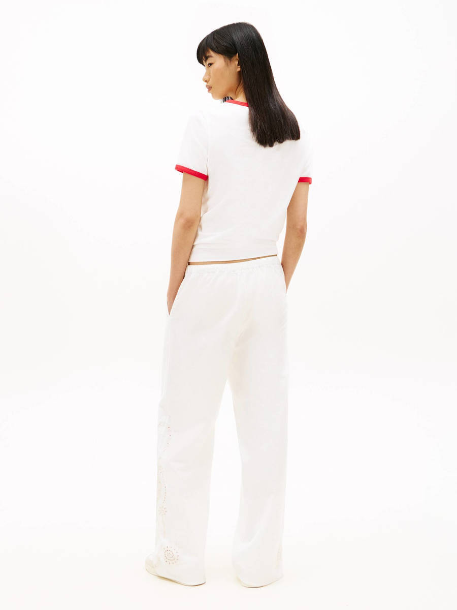 Γυναικείο Παντελόνι Off White Tommy Jeans DW0DW22287-YBH