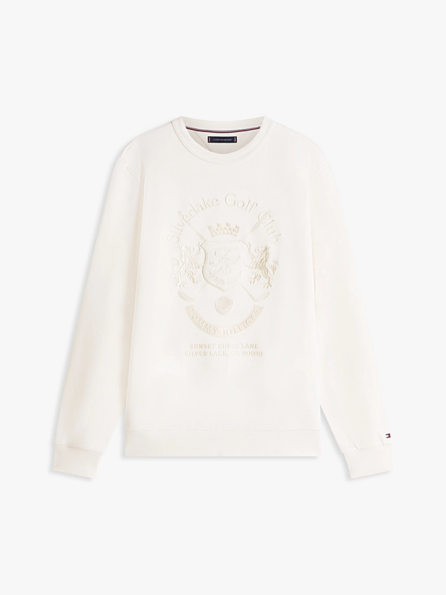 Ανδρικό Country Club Φούτερ Εκρού Tommy Hilfiger MW0MW42492-Z00