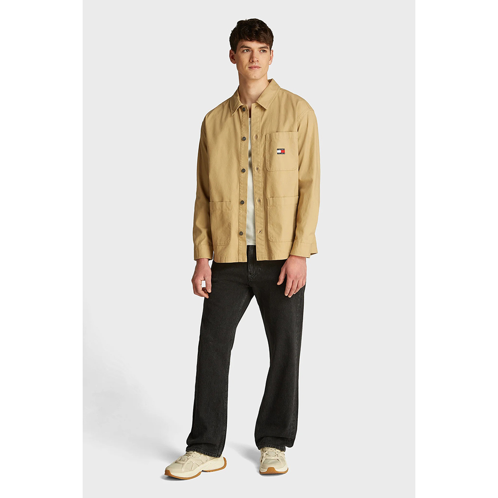 Ανδρικό Overshirt Μπεζ Tommy Jeans DM0DM20236-AB9