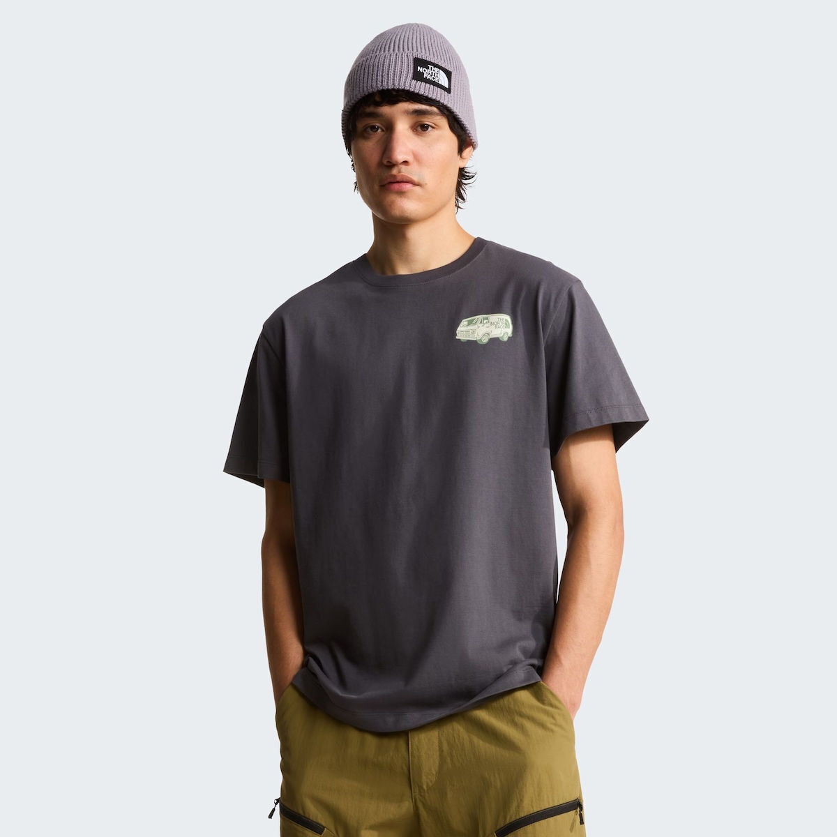 Ανδρικό Van Life Relaxed Graphic T-Shirt Ανθρακί The North Face NF0A8GQN-RHI1