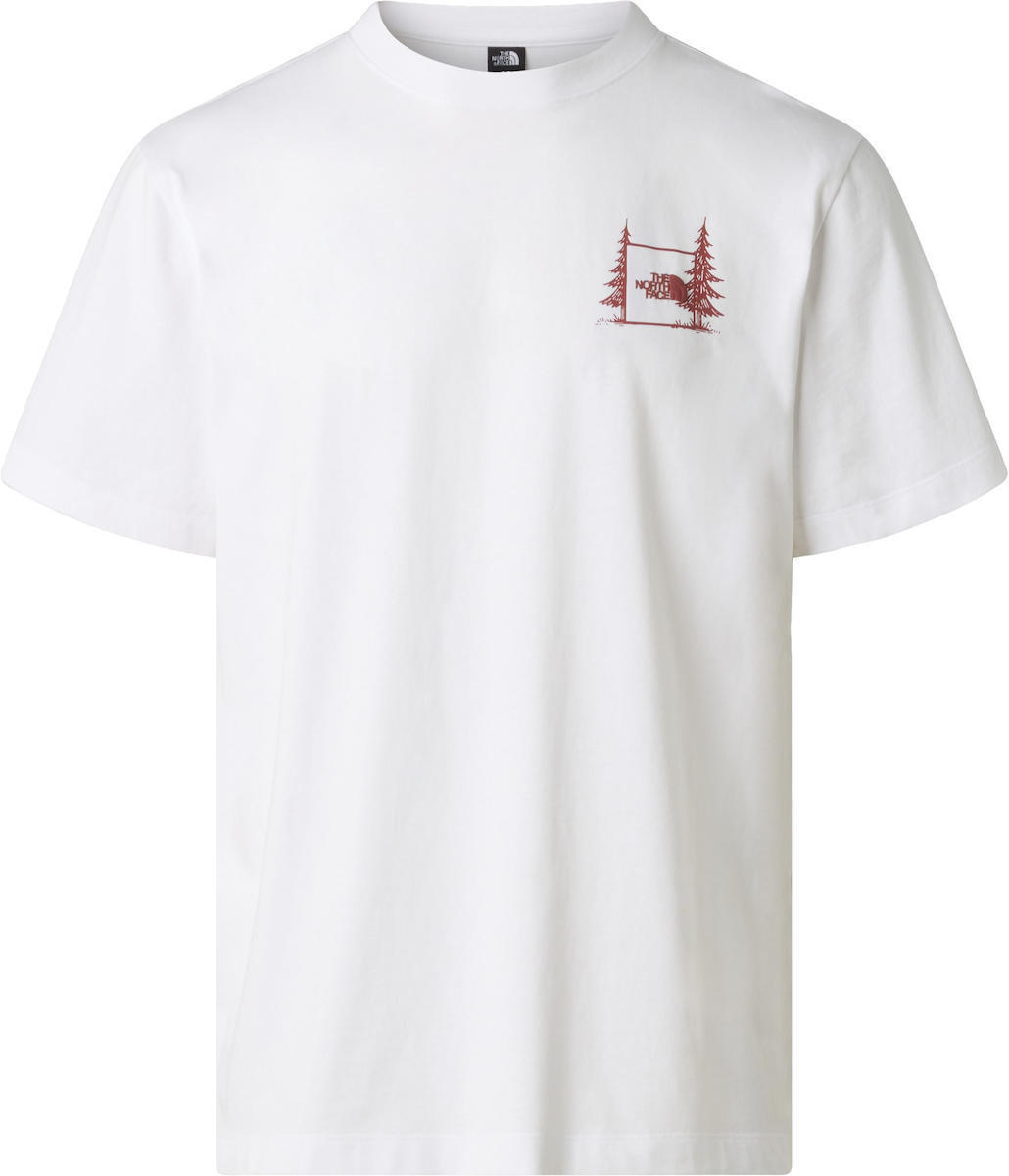 Ανδρικό Camping Relaxed Graphic T-Shirt Λευκό The North Face NF0A8GQM-FN41