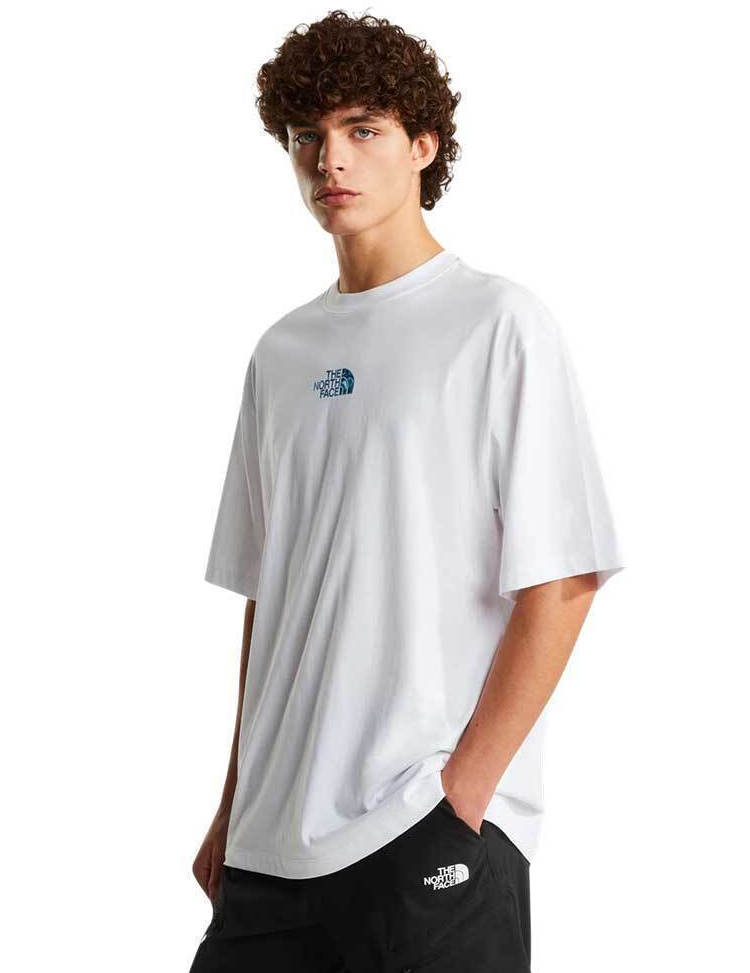 Ανδρικό Liquid Logo Oversize T-shirt Λευκό The North Face NF0A8G9U-FN41