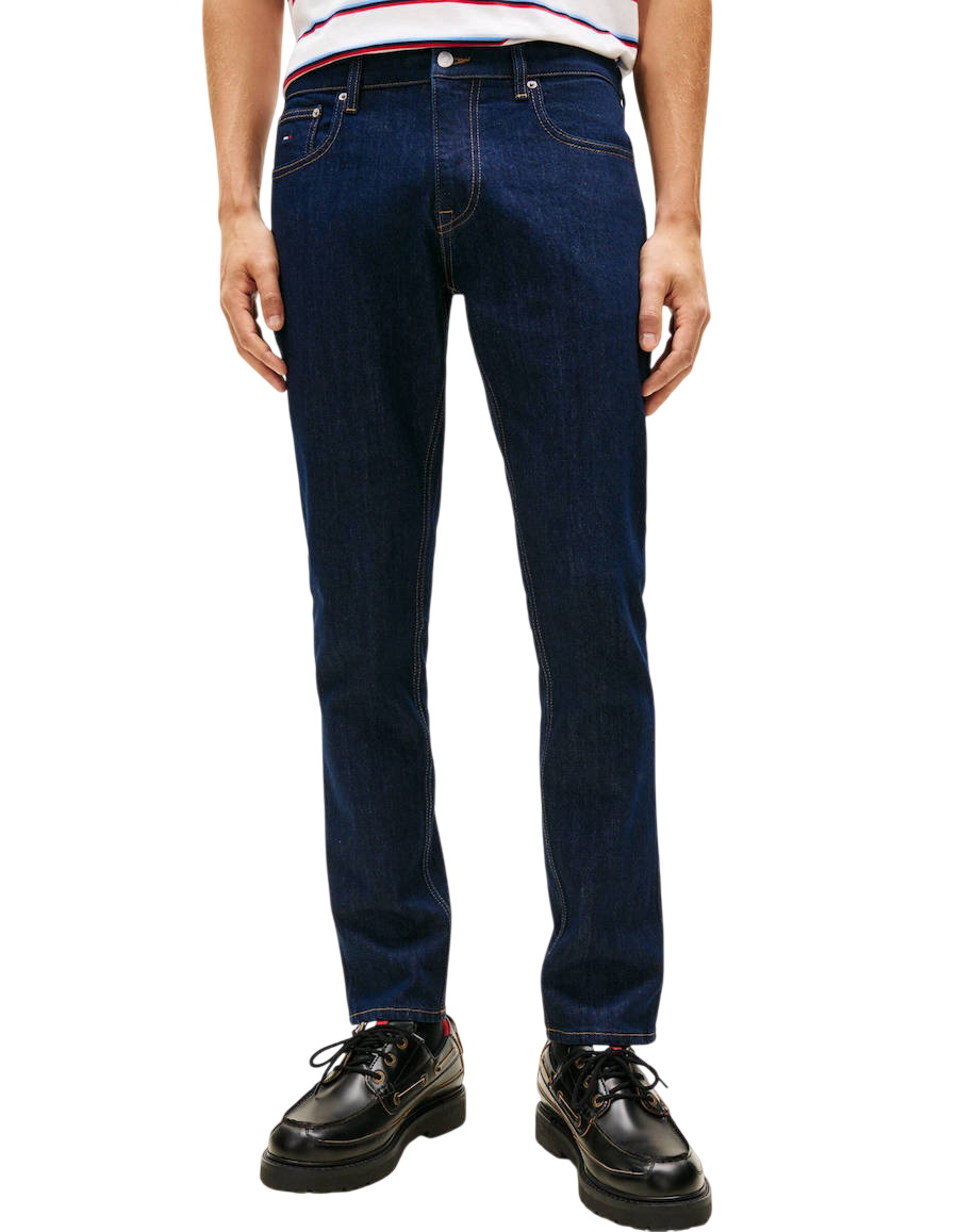 Ανδρικό Scanton Slim Τζιν Navy Μπλε Tommy Jeans DM0DM23063-1BK
