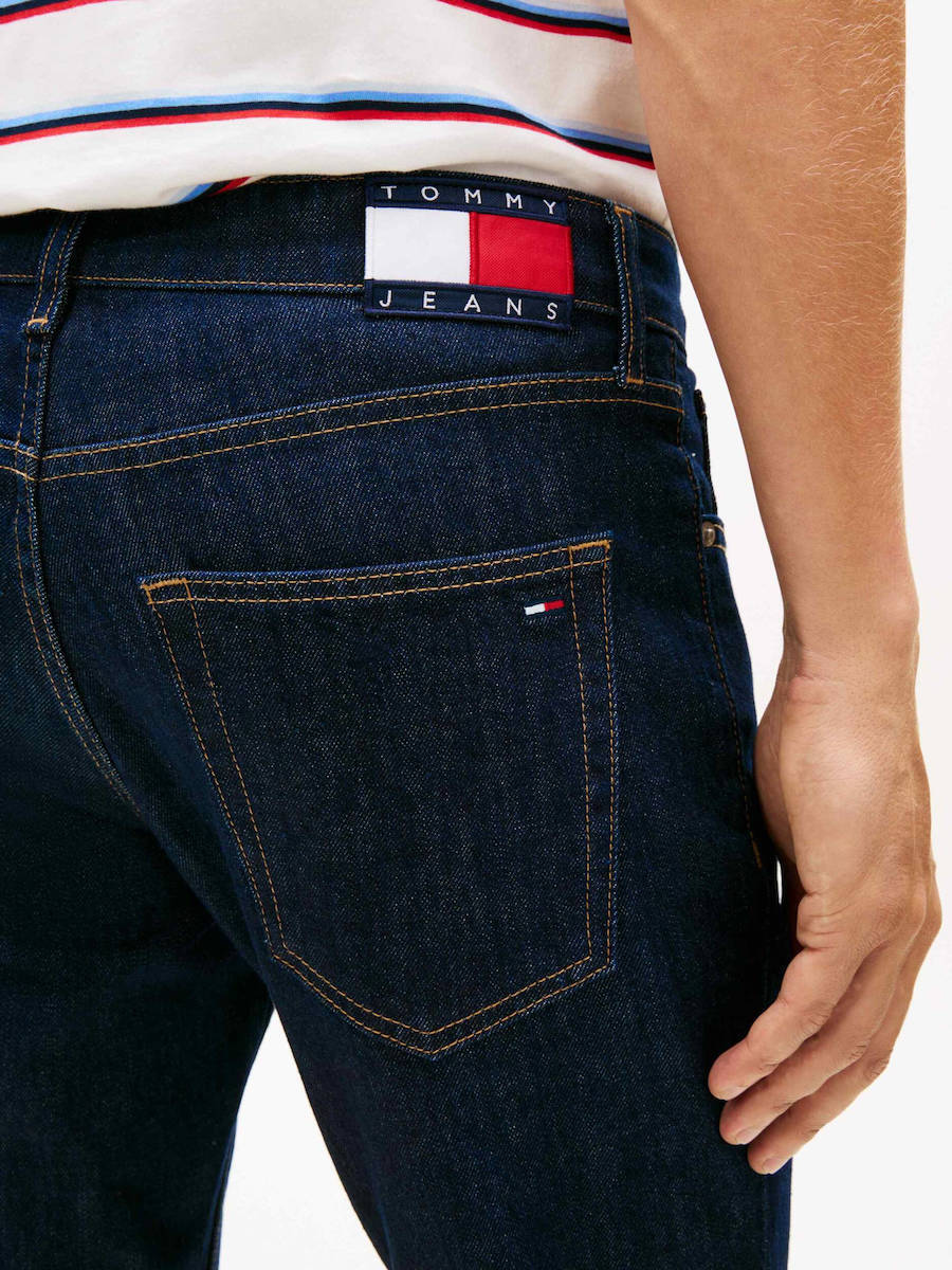 Ανδρικό Scanton Slim Τζιν Navy Μπλε Tommy Jeans DM0DM23063-1BK