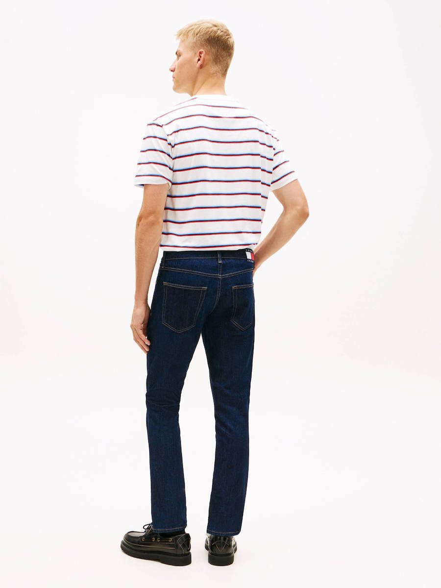 Ανδρικό Scanton Slim Τζιν Navy Μπλε Tommy Jeans DM0DM23063-1BK