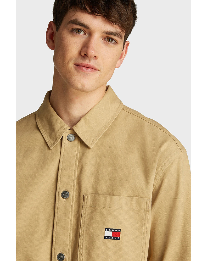 Ανδρικό Overshirt Μπεζ Tommy Jeans DM0DM20236-AB9
