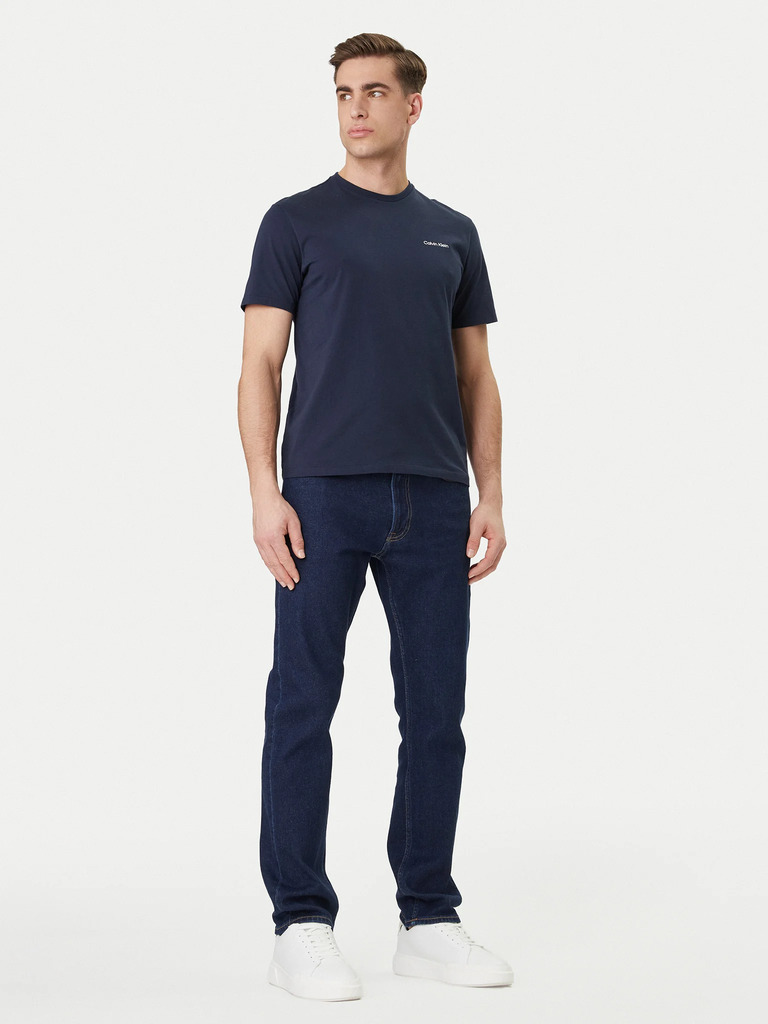Ανδρικό Slim Straight Τζιν Navy Μπλε Calvin Klein LV04RF939G-3YE