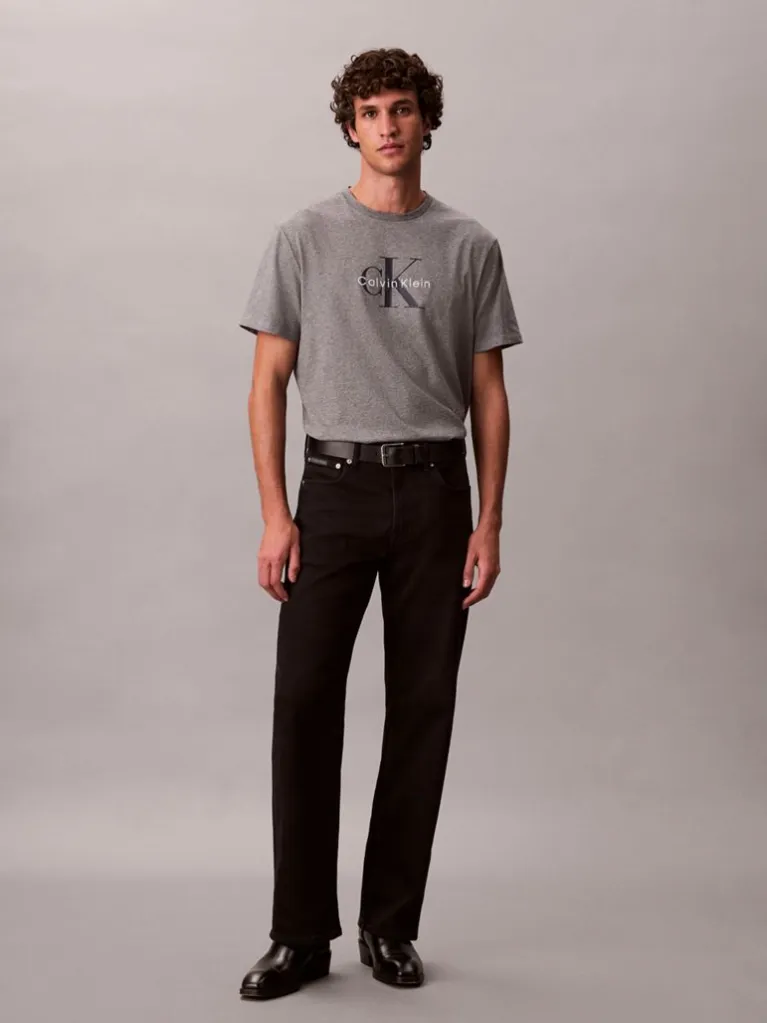 Ανδρικό Hero Monologo T-shirt Γκρι Calvin Klein LV04RB862G-P7E