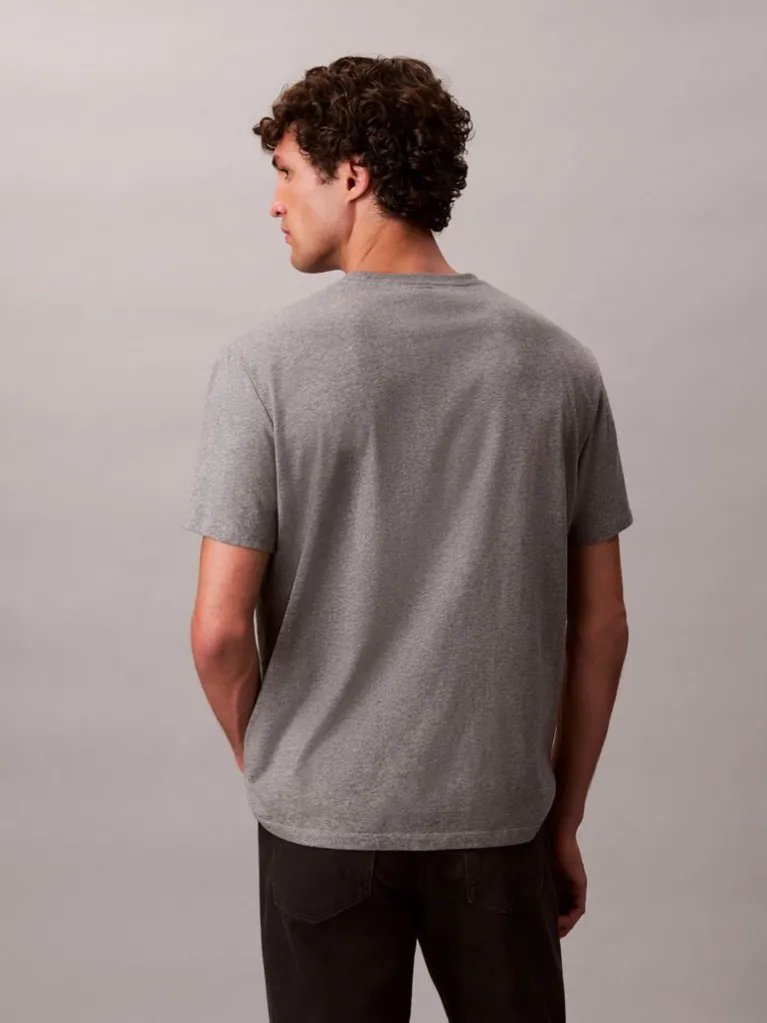 Ανδρικό Hero Monologo T-shirt Γκρι Calvin Klein LV04RB862G-P7E