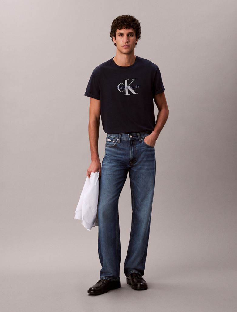 Ανδρικό Hero Monologo T-shirt Navy Μπλε Calvin Klein LV04RB862G-CEF