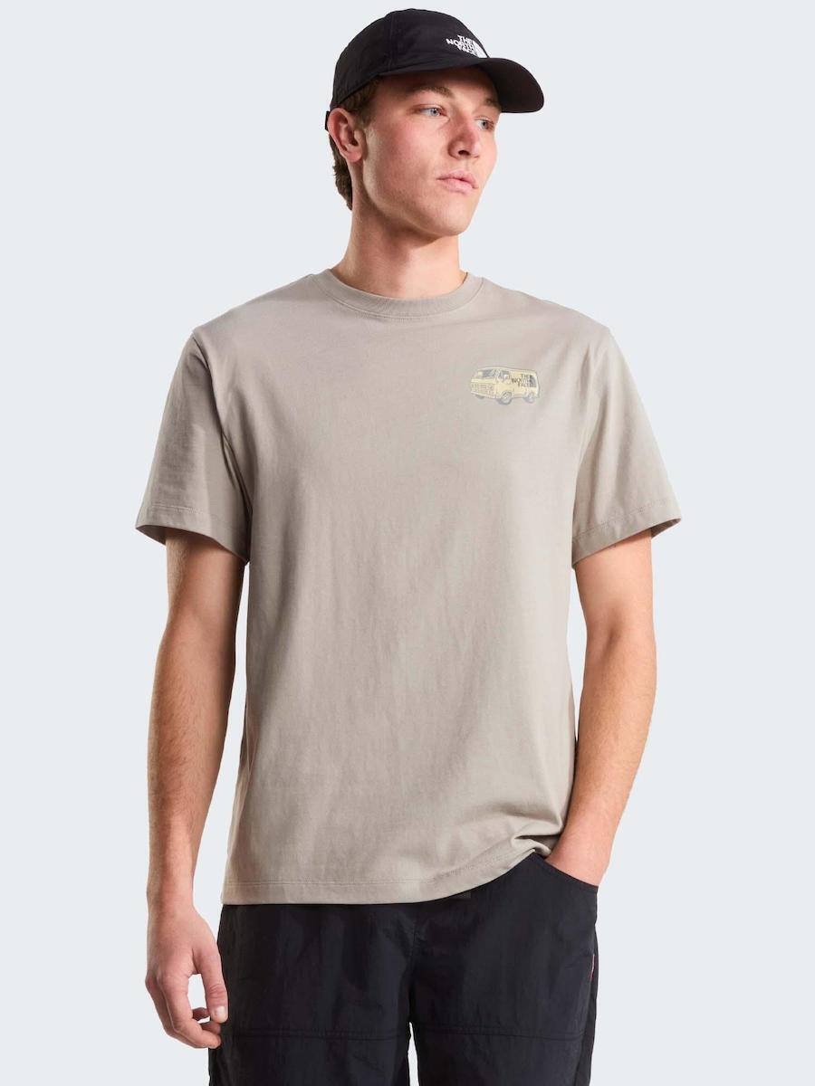 Ανδρικό Van Life Relaxed Graphic T-Shirt Γκρι The North Face NF0A8GQN-2MB1