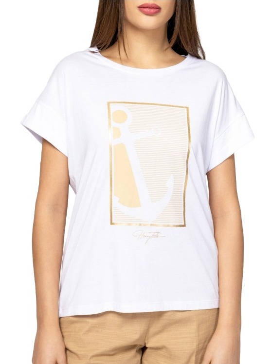 Γυναικείο Maplins26 T-shirt Λευκό Heavy Tools T17078-WHITE