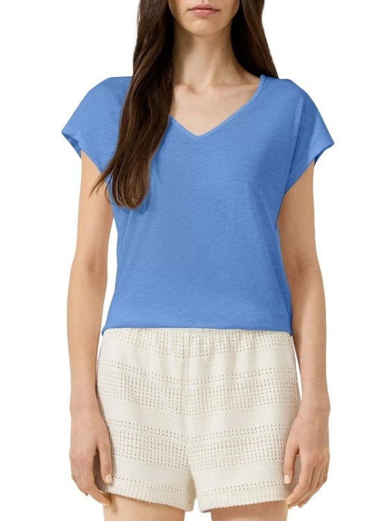 Γυναικείο T-shirt Μπλε S.Oliver 2180385-3101