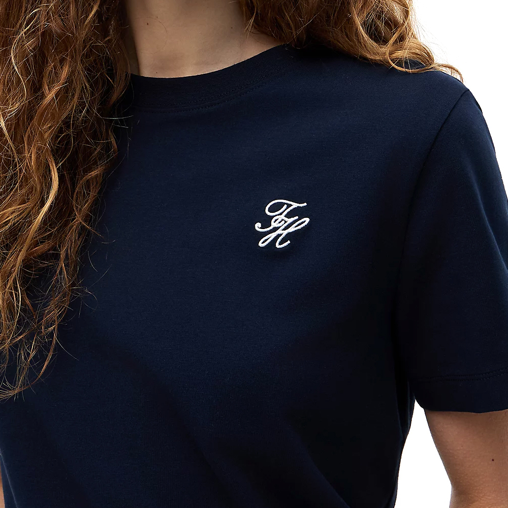 Γυναικείο T-shirt Navy Μπλε Tommy Hilfiger WW0WW49941-C1G