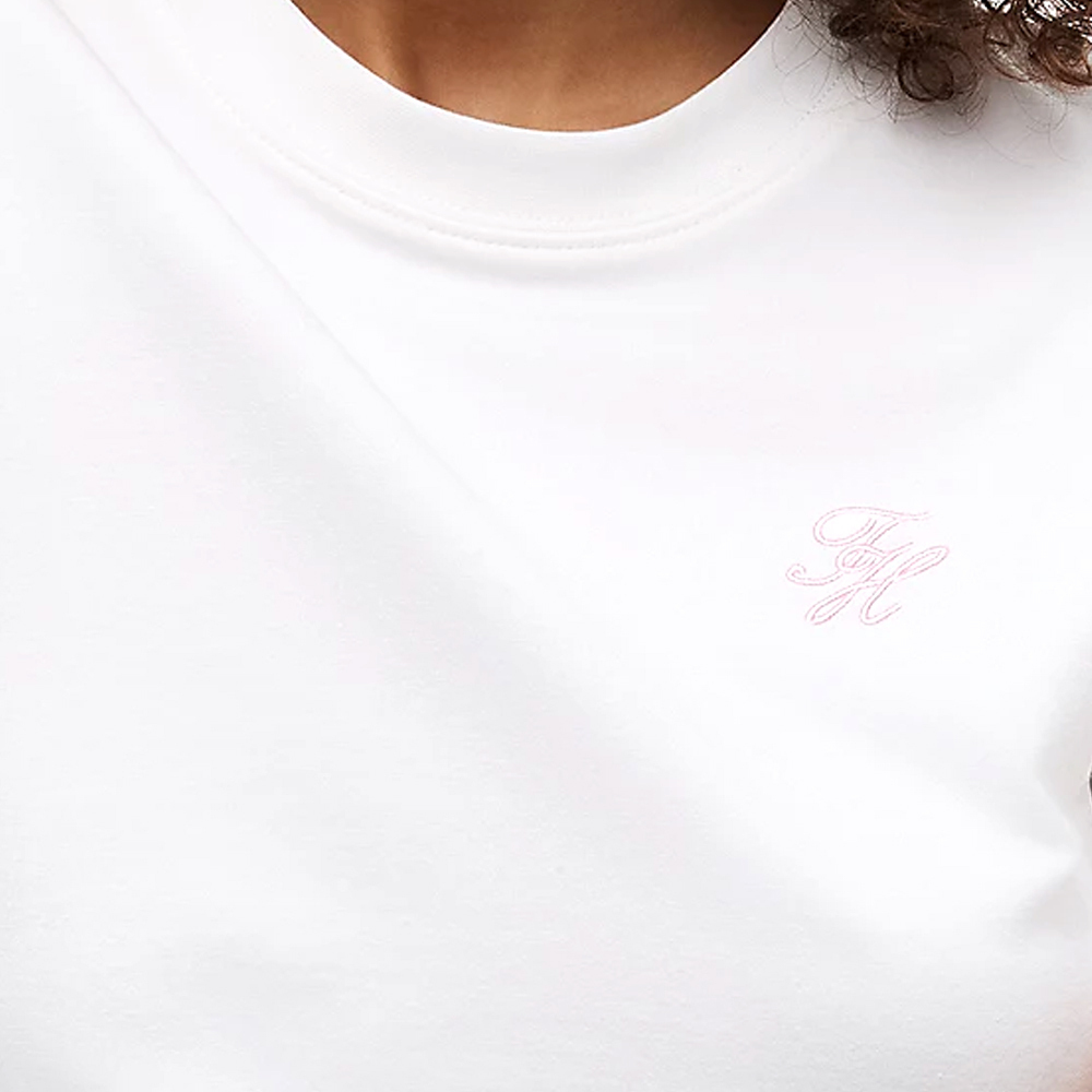 Γυναικείο T-shirt Λευκό Tommy Hilfiger WW0WW49941-YBL